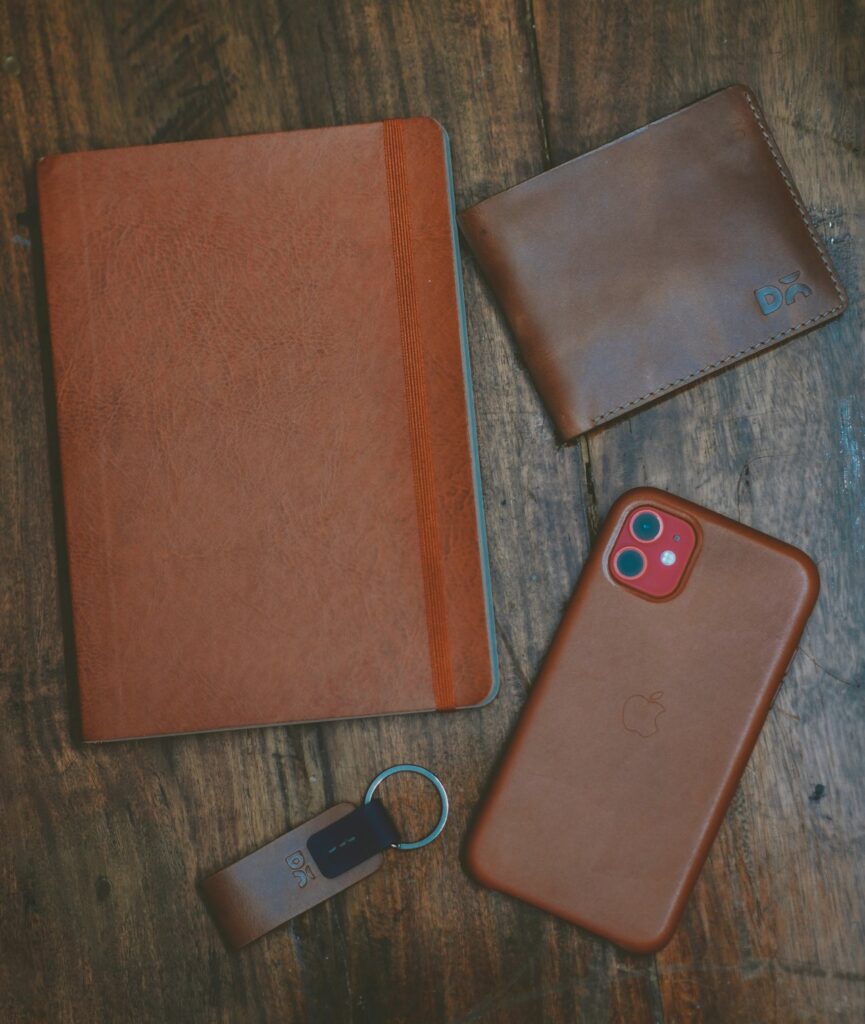 Custom Monogrammed Leather Valet Tray